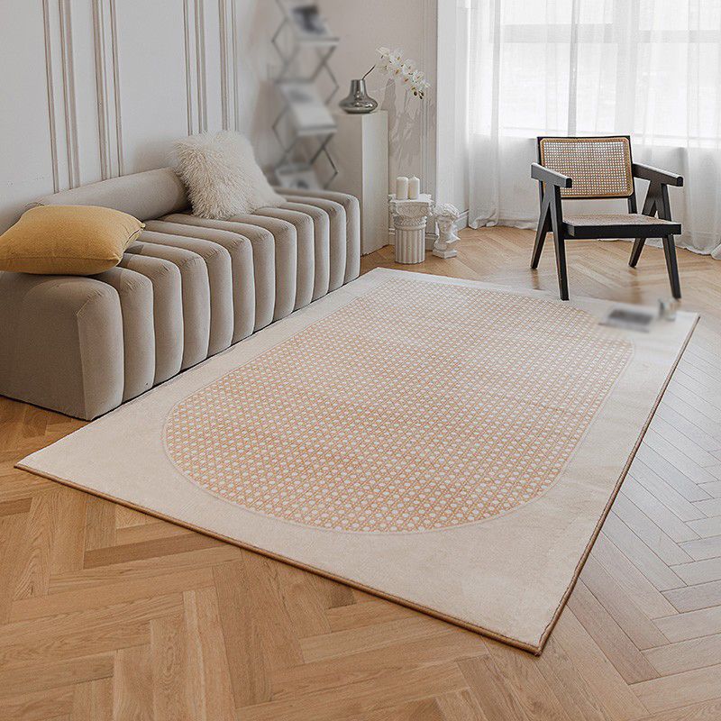 Stijlvol polyester tapijt abstract patroon binnen vloerkleurbestendig gebied tapijt voor woonkamer