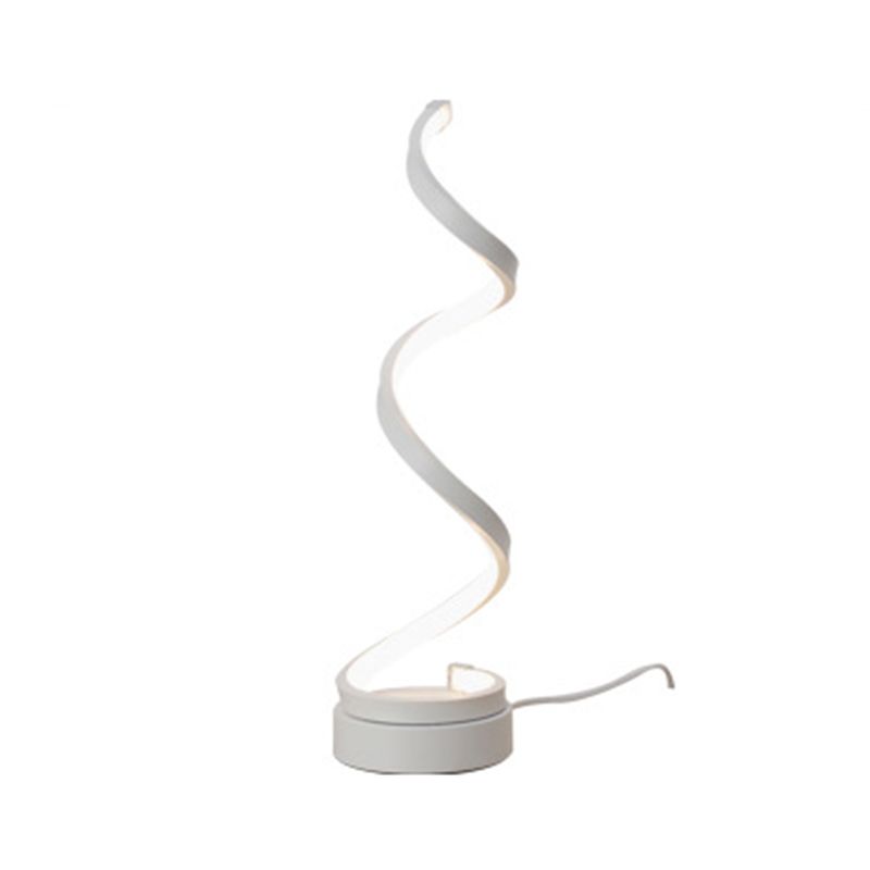 Lampade da tavolo da notte lineari Lampade da tavolo a led Metal 1 Lampade leggera