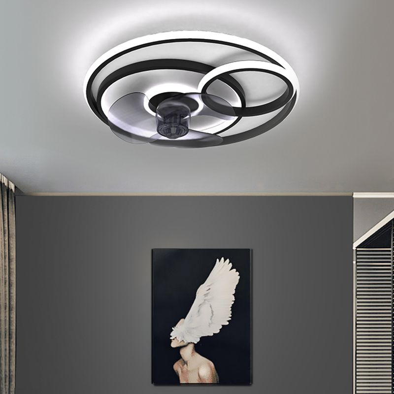 Plafond nordique plafond lampe à lampe ronde Round LED MUT MONTRE LECONTRE