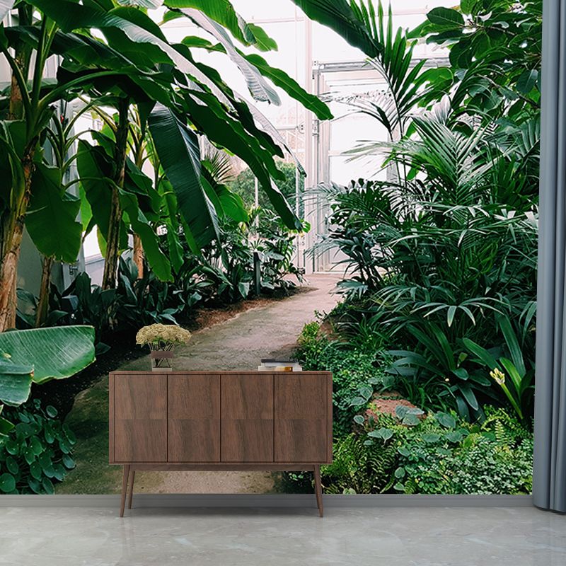 Environmental Wall Mural Wallpaper Tropical Landscape Sitting Room Wall Mural