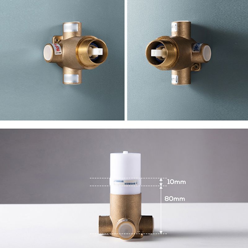 Modern Metal Tub Filler Single Handles Waterfall Tub Faucet Trim