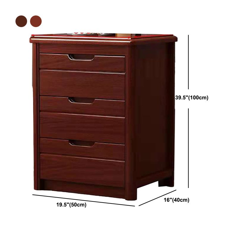 Modern Rectangle Side Cabinet Soft Close Drawers Wood  Storage Cabinet