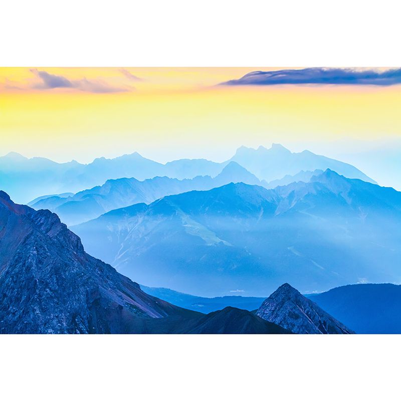 Mildew Resistant Wall Mural Wallpaper Mountain Landscapes Pattern for Room