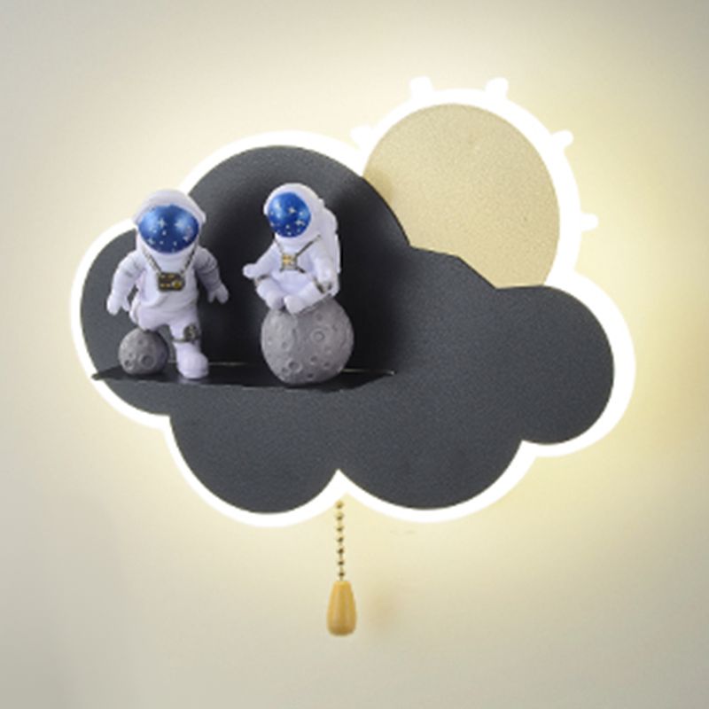 Lumo da parete a LED MODERA CREATIVO LIGHT MODERNO PER LADAME CAMERA