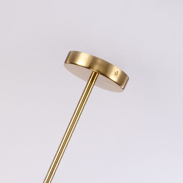 Nordic Style Metal Chandelier Geometric Shape Chandelier Pendant Lamps for Living Room