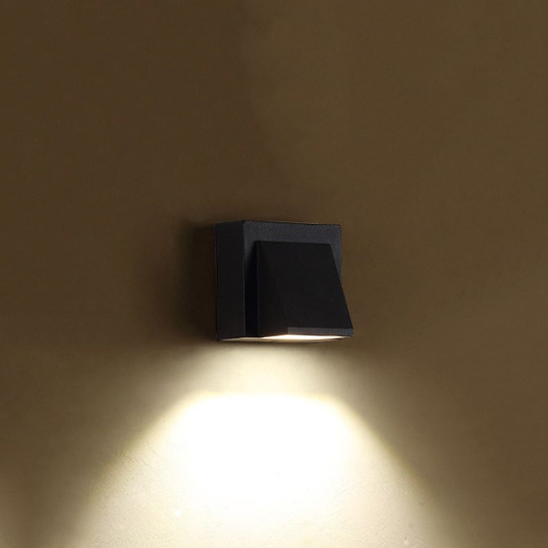 Luz de pared simple Luz de estilo moderno Corredor Aisle Lámpara de pared de aluminio de aluminio