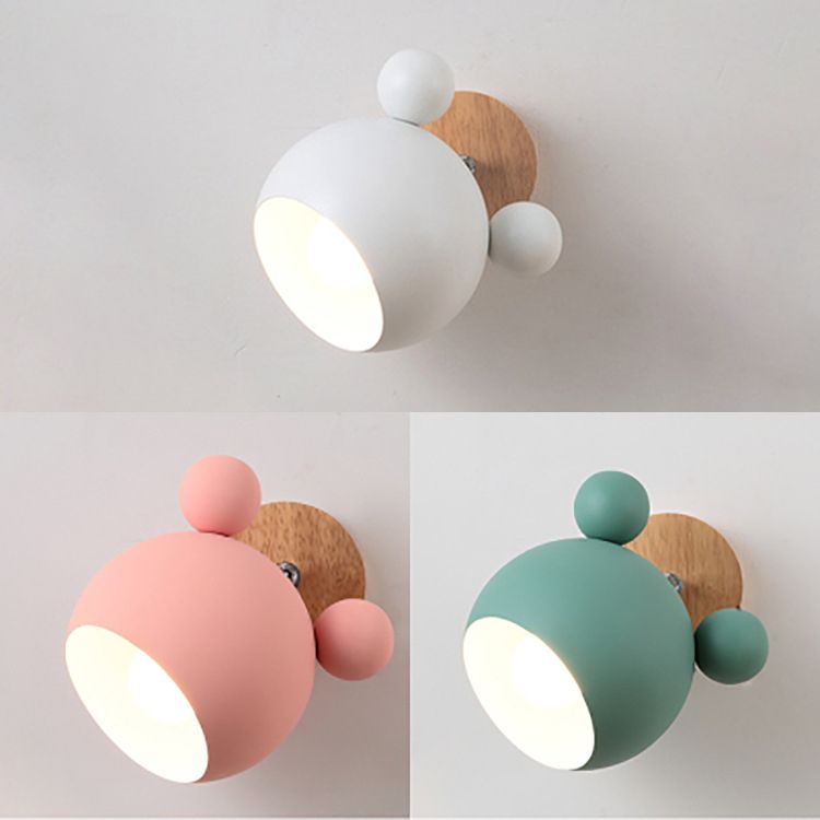 Lampada a parete geometrica Lampada a parete Modern Metal 1 Sconce Sconce Illuminazione