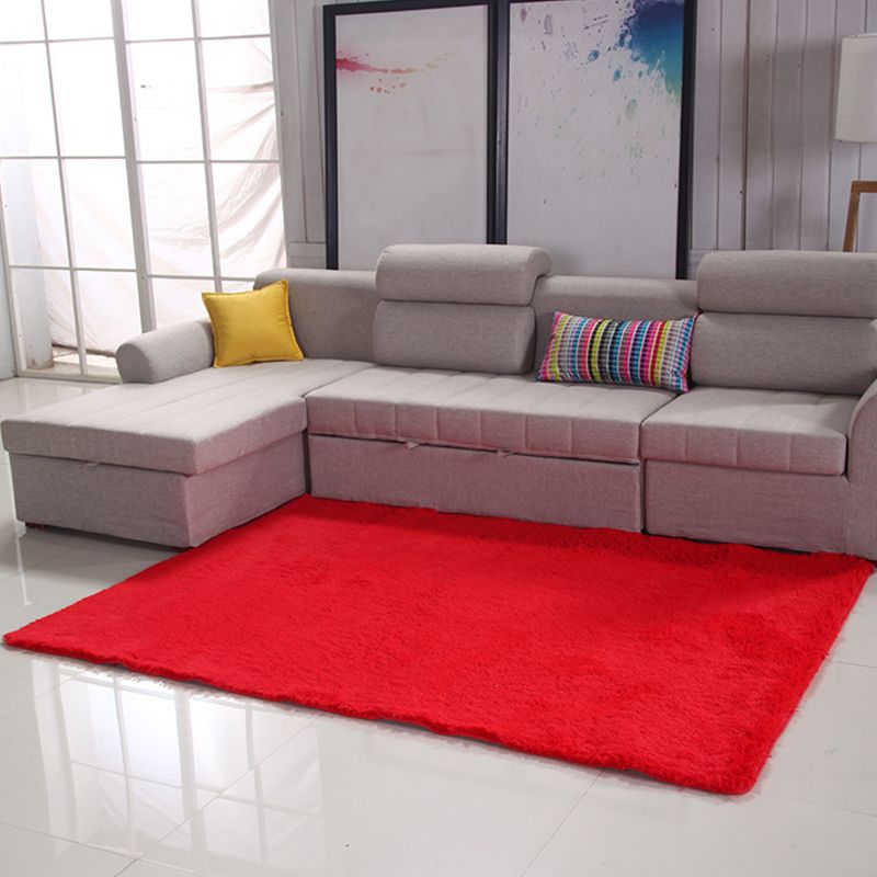 Einfacher einfacher Teppich Multikolor künstlicher Wollteppich Anti-Rutschtier-Friendly-Teppich für Wohnzimmer