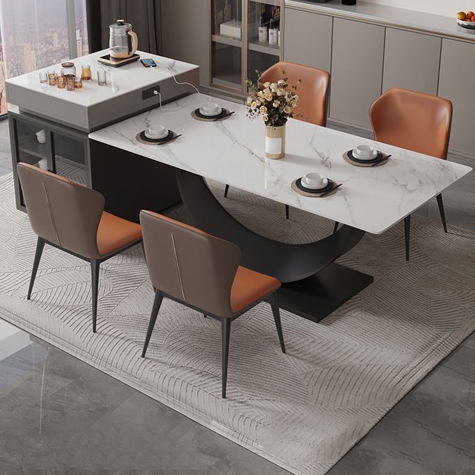Rectangle Dining Room Table Contemporary Dinner Room Kitchen Table