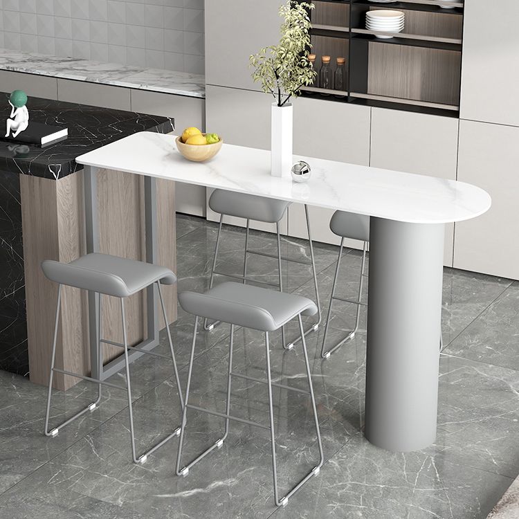 Contemporary Bar Counter Table Stone Bar Counter Table for Home
