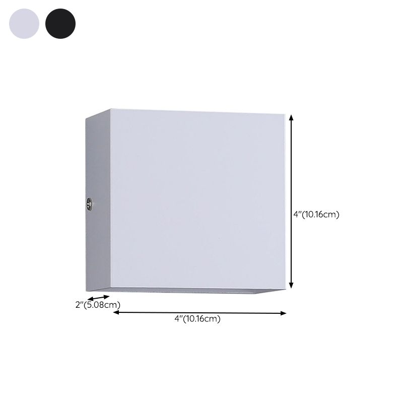 Modern Minimalist Washer Wall Sconce Lighting Household Wall Lighting Fixtures