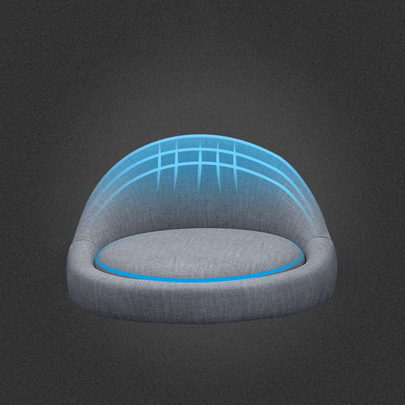 Scandinavian Home Solid Wood Bar Stool Matte Finish Footrest Stool