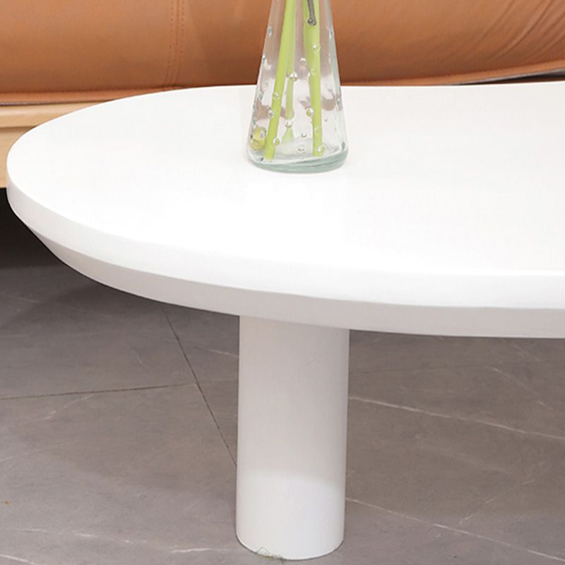 Contemporary Coffee Table 3 Legs Solid Wood Coffee Cocktail Table