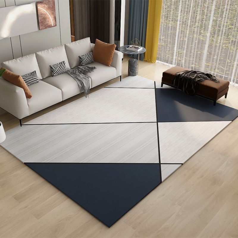 Simplicity Harlequin Printed Carpet Polyester Area Rug Stain Resistant Indoor Carpet for Living Room