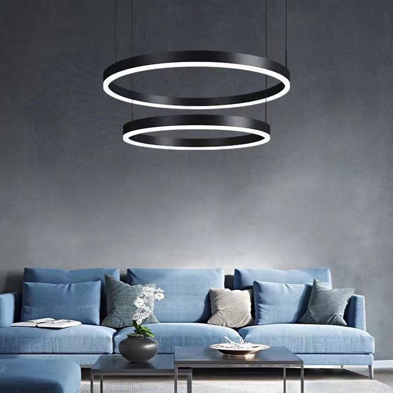 Orbit Hanging Light Kit Modern Style Metal Multi Lights Hanging Ceiling Lights