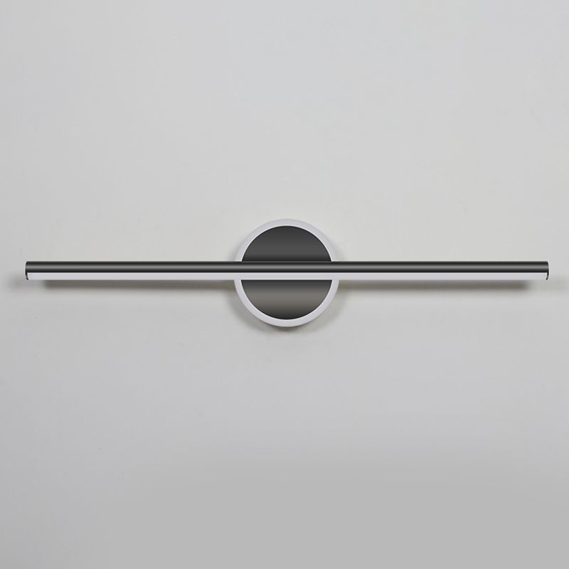 Nordic Style Iron Vanity Light Strip Shape Vanity Lamp for Shower Room