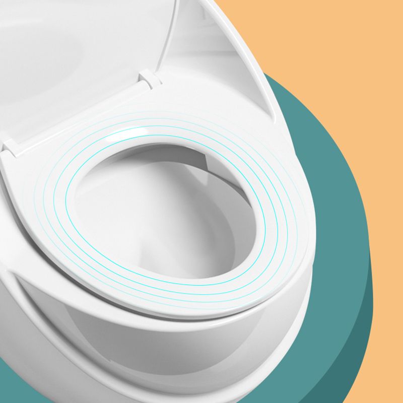 Siphon Jet Modern Toilet All In One Floor Mounted Urine Toilet