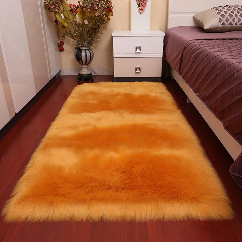 Modischer, minimalistischer Teppich, mehrfarbig, einfarbig, schmutzabweisender, haustierfreundlicher Teppich für Schlafzimmer