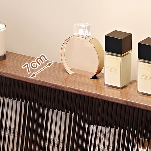 Traditional Wooden Makeup Vanity Table with Stool for Bedroom
