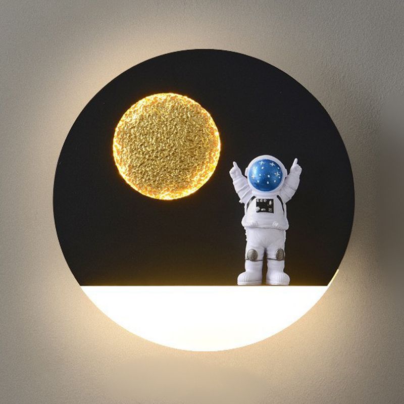 Creative Astronauts Wall Light Modern LED Wall Light Fixture for Bedroom