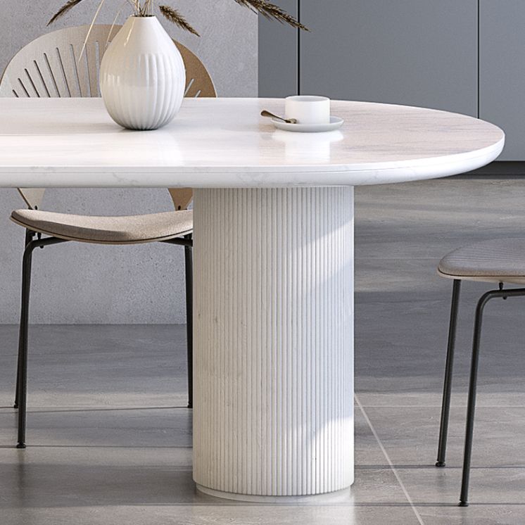 Modern Style Sintered Stone Dining Table Set 1/4/6 Pieces Dining Set for Home