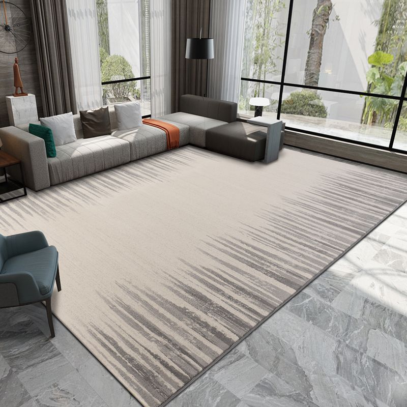 Contemporary Graphic Print Area Carpet Polyester Indoor Rug Washable Rug for Home Decoration