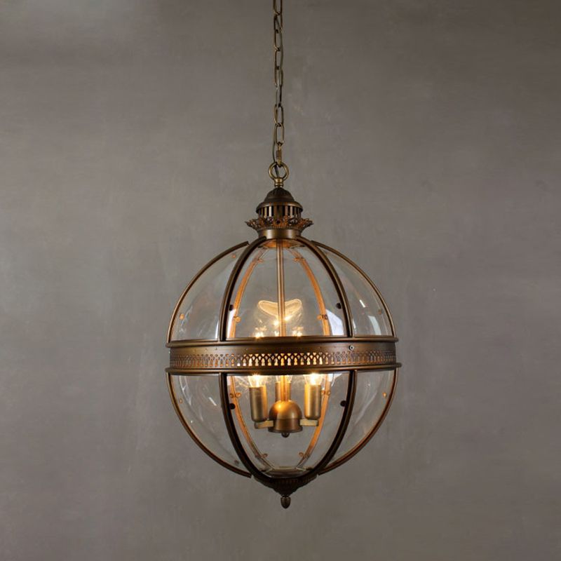 Light a sospensione a sospensione a sospensione a sospensione Globe per il ristorante