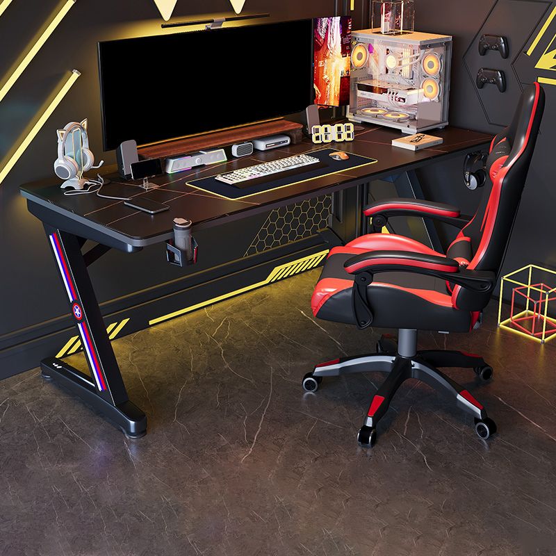 Rectangle Stone Top Computer Desk Modern Style Writing Desk for Home