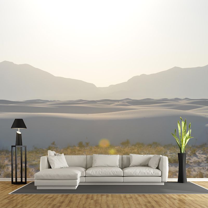 Desert Wall Mural Wallpaper Modern Style Mildew Resistant for Living Room