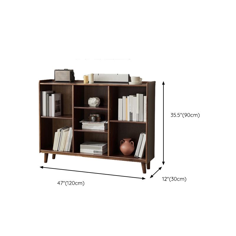 Industrial Closed Back Book Shelf Freestanding Standard Kids Bookshelf