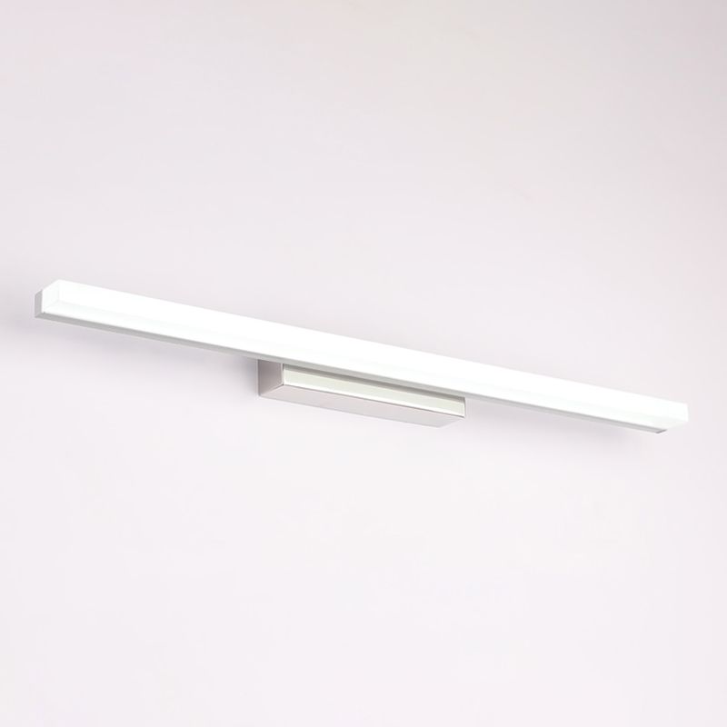 LED Vanity Light Contemporary Mirror Front Lighting with Acrylic Shade for Bathroom
