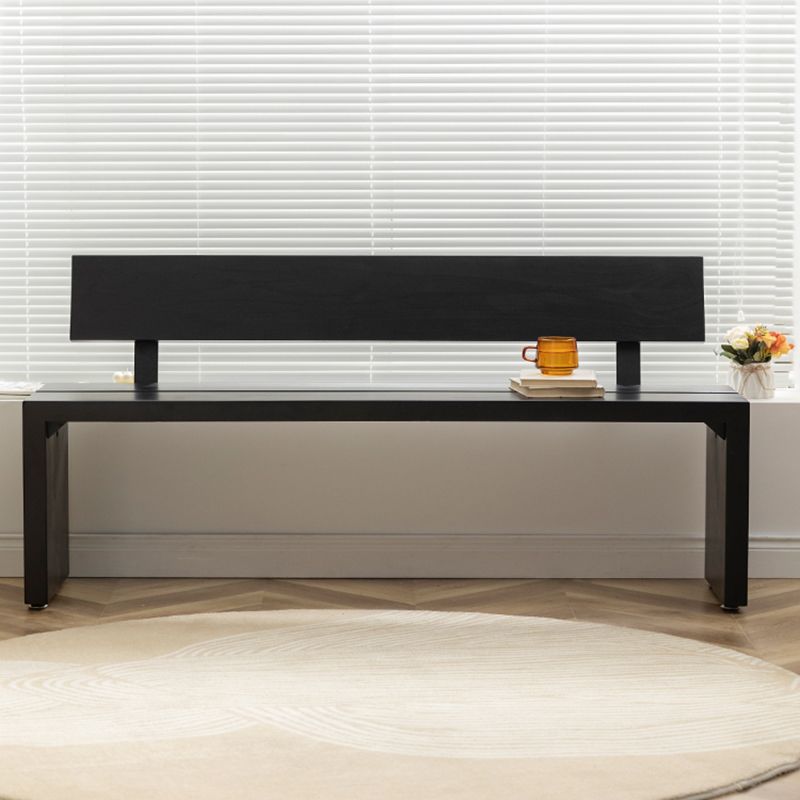 Rectangle Solid Wood Seating Bench Modern Seating Bench for Restaurant Bedroom