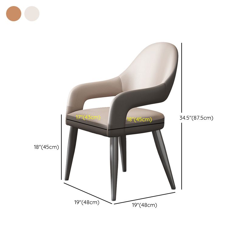 Contemporary Open Back Upholstered Dining and Accent Chairs for Home
