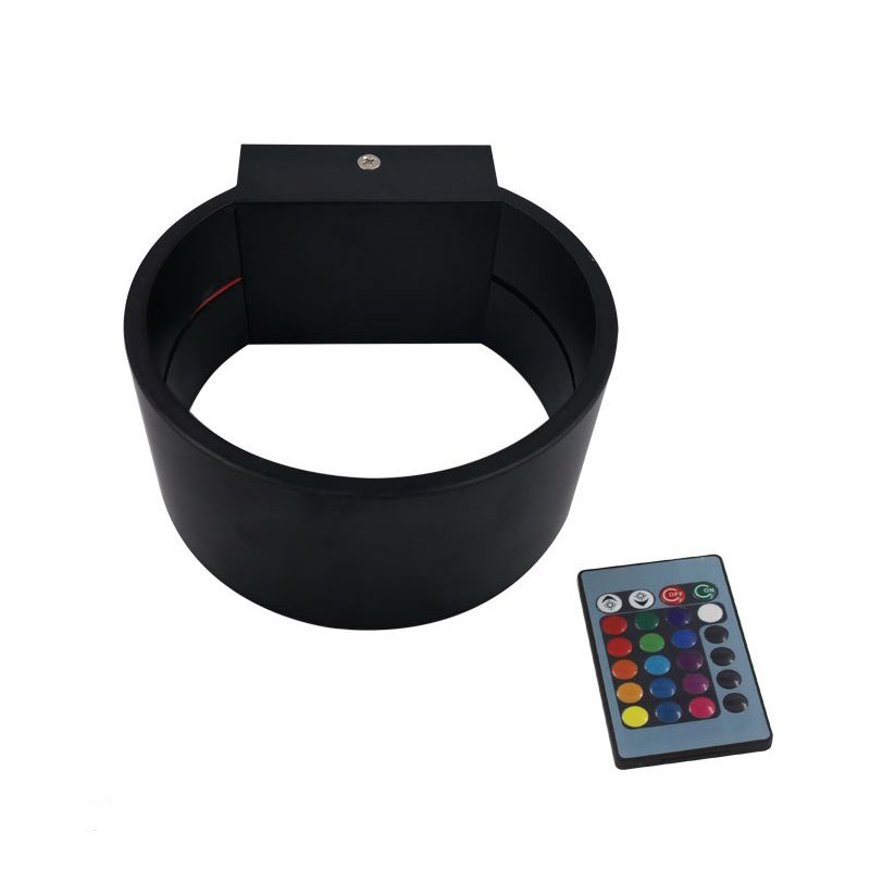 Cylinder 1-Light Modern Sconce Light LED Aluminum Wall Lighting Ideas for Bedroom