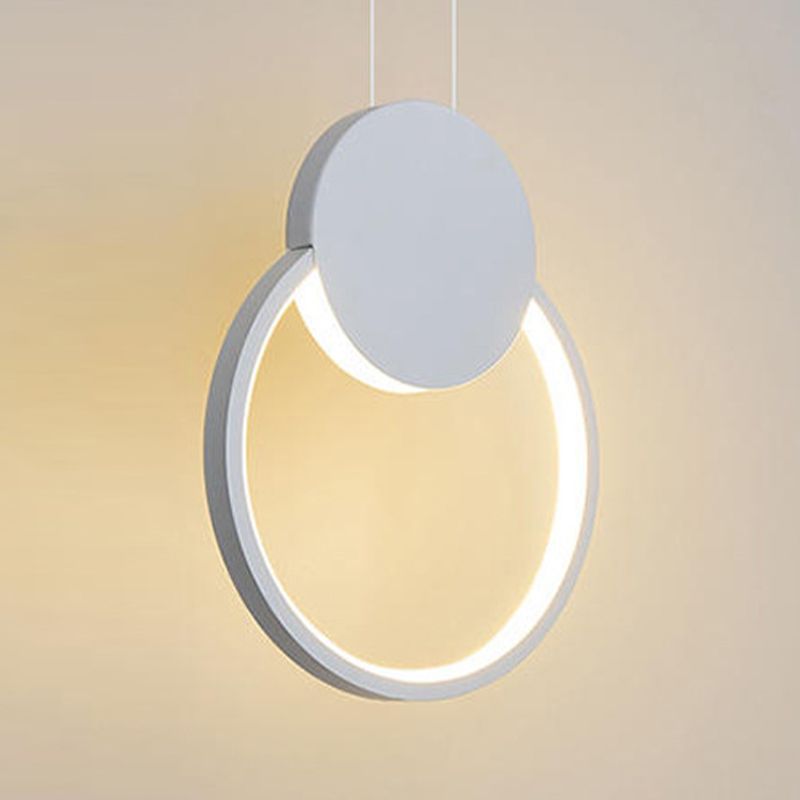 Geometric Ceiling Pendant Light Metal Modern LED Pendant Lighting