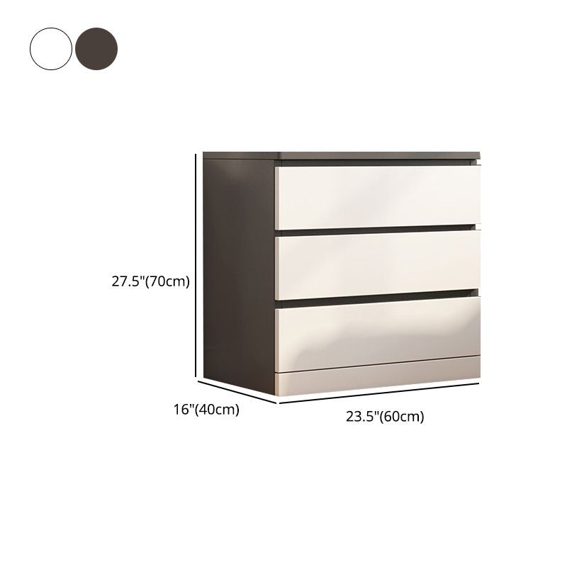 Modern Rectangle Accent Chest with 3/4/5/6 Drawers Chest 23.62" Long