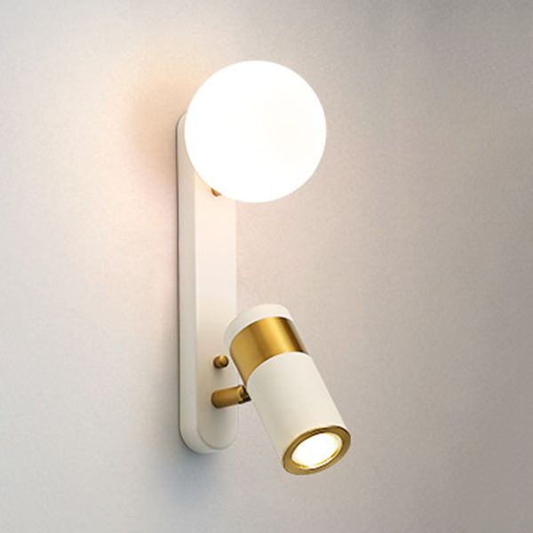 Minimalismus Rotatierbares Leuchtenleuchte zeitgenössische Wandleuchte für Schlafzimmer