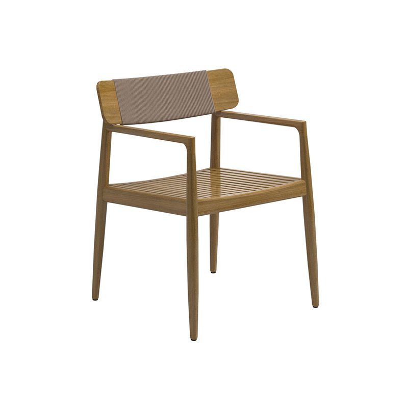 Bohemian Style Solid Wood Dining Table Set 1/4/5 Pieces Dining Table Set for Outdoor