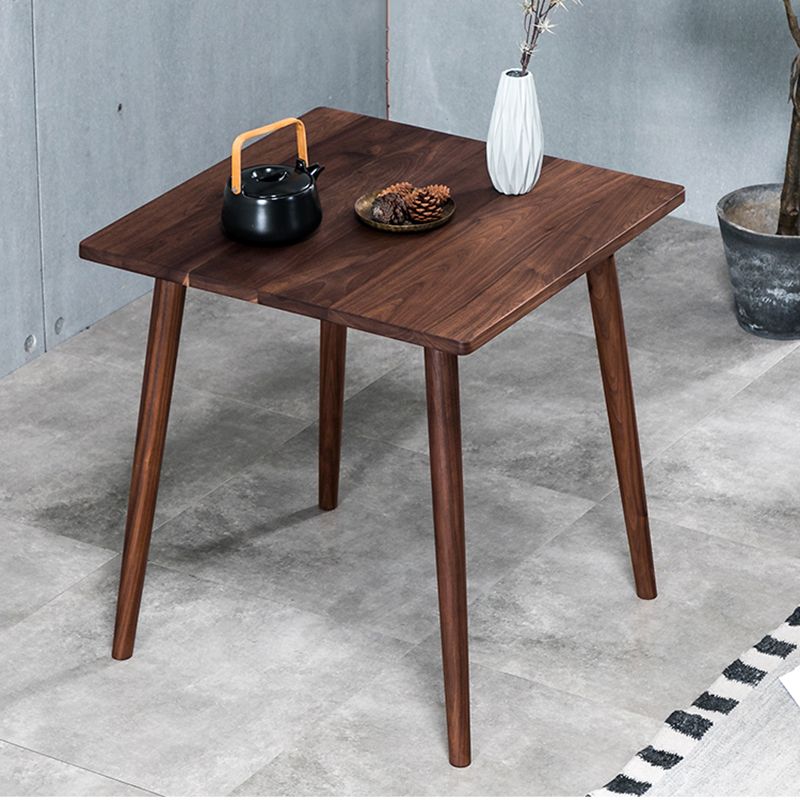 Scandinavian 4 Legs Coffee Table Set Wooden Coffee Table for Living Room