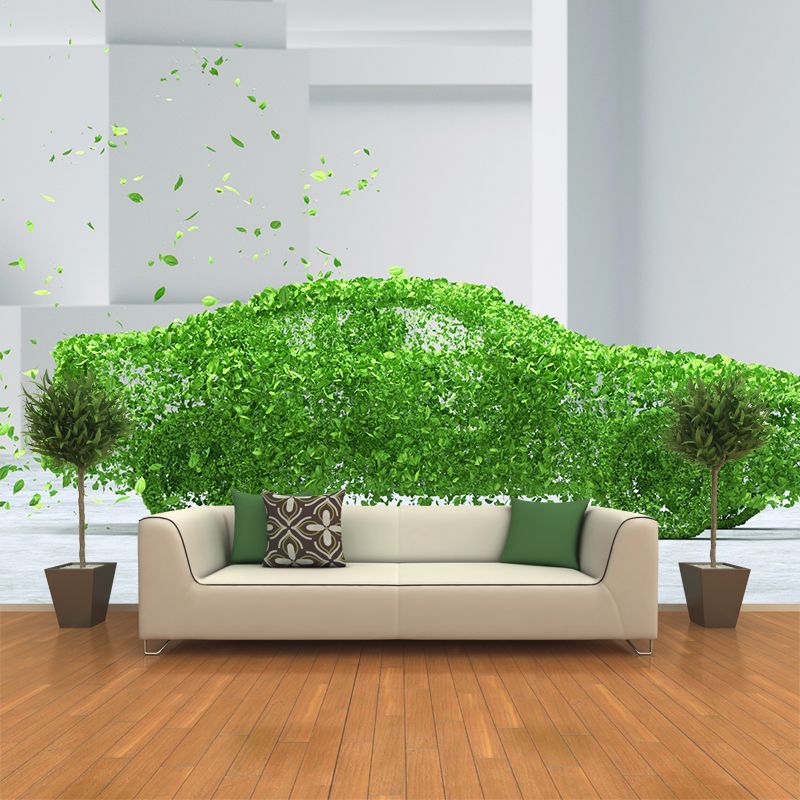 Vehicle Washable Stain Resistant Wall Mural Wallpaper Sitting Room Wall Mural