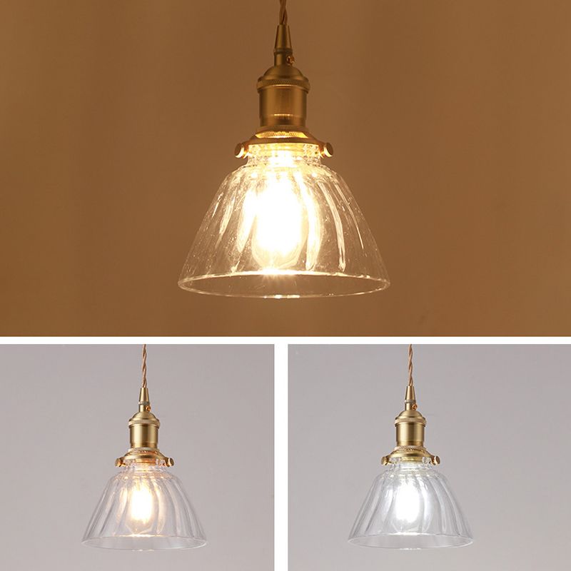 1 Light Pendant Lighting Modern Simplicity Glass Pendant Ceiling Lights for Restaurant