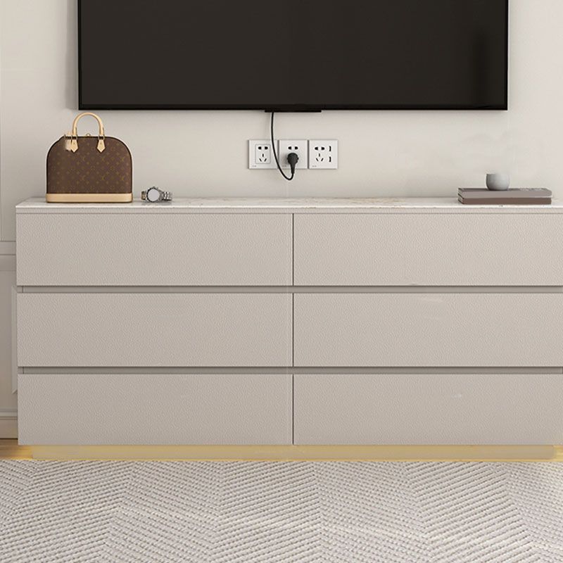 13.65-inch Width Contemporary Storage Chest Dresser Stone Dresser