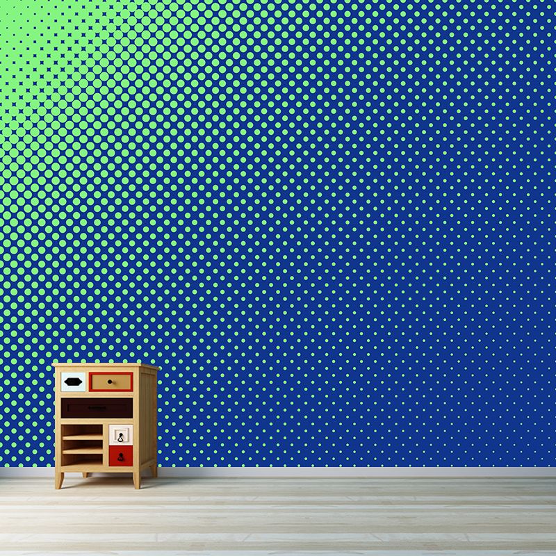 Customized Geometry Murals Illustration Mildew Resistant Wall Murals for Room