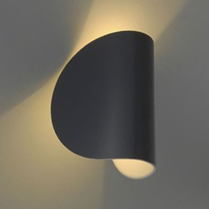 Nordic Style Metal Wall Light Colorful 6.5" High Wall Sconce for Living Room