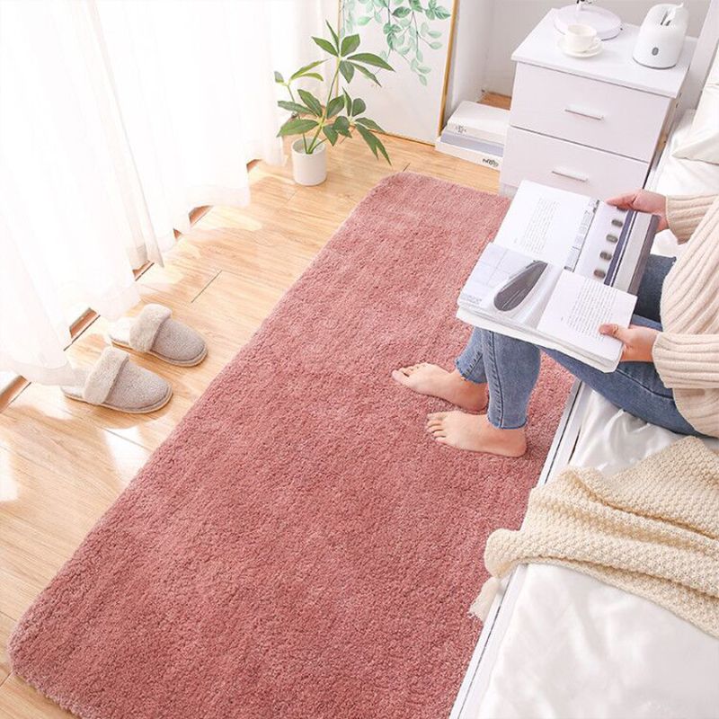 Meerkleurig modern tapijt gemengd massief kleurengebied tapijt niet-slip achterste rug gemakkelijk verzorging binnen vloerkleed voor slaapkamer