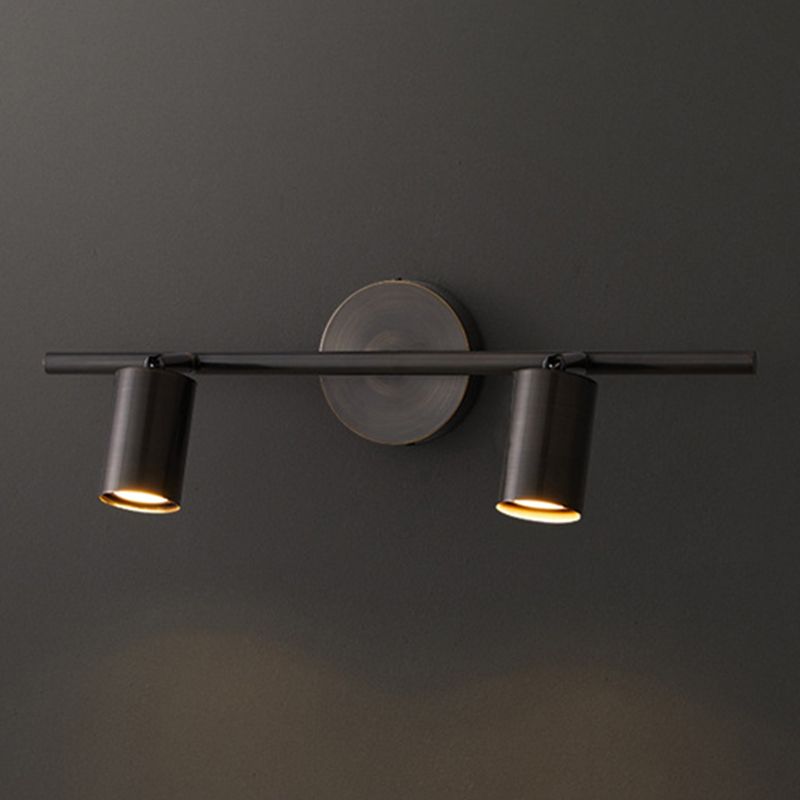 Metal Cilindro de pared Spliquet Modern Style Multi-Lights Mirror de iluminación de pared