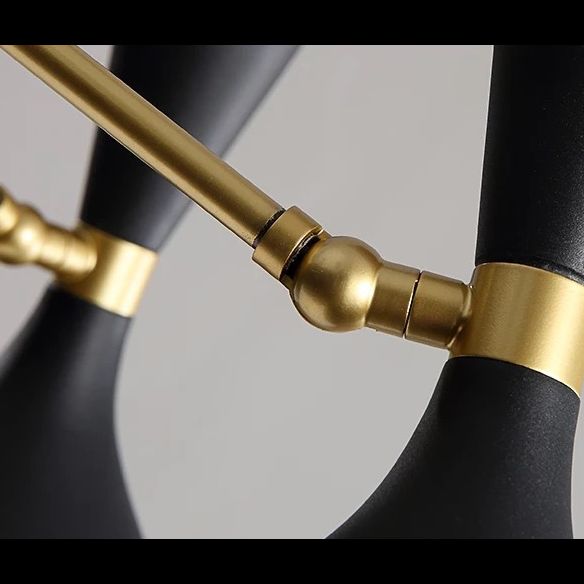 Estilo posmoderno Simplicidad metálica Simplicidad de pared de 11.8 pulgadas Altura Aliñada de iluminación de luz individual con brazo ajustable