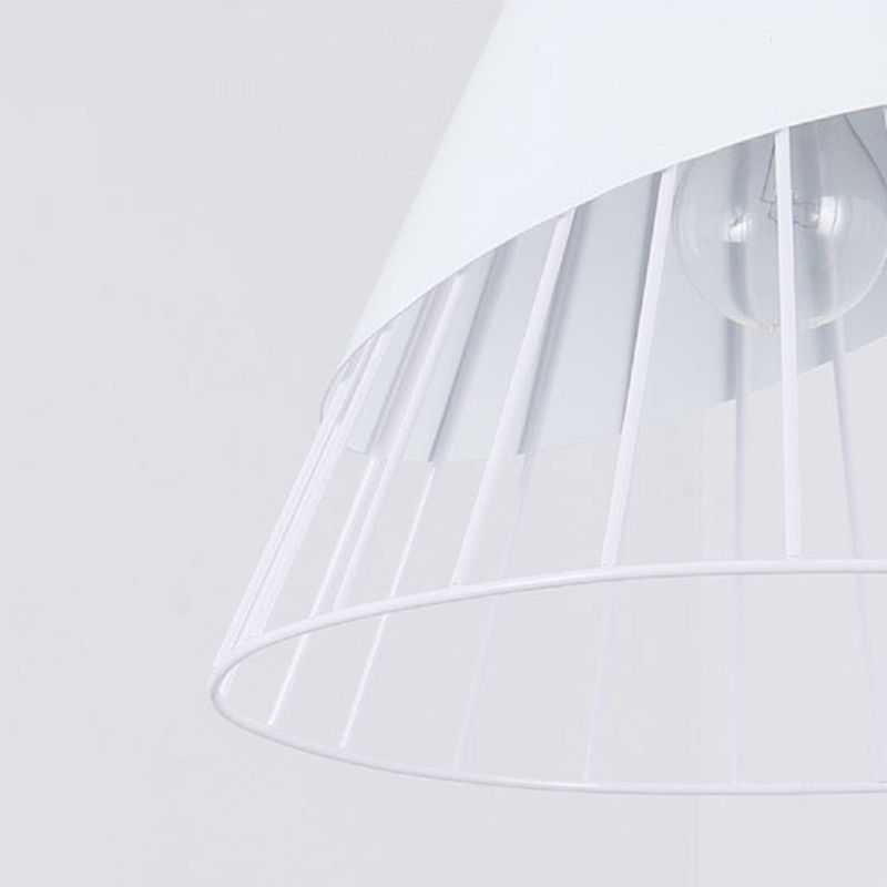 Wit hout Nieuw moderne hanglamp 1-licht kegel plafondlamp voor woonkamer voor woonkamer