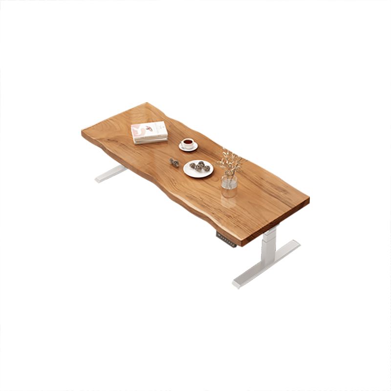 Sled Cocktail Table Contemporary Solid Wood Coffee or End Table