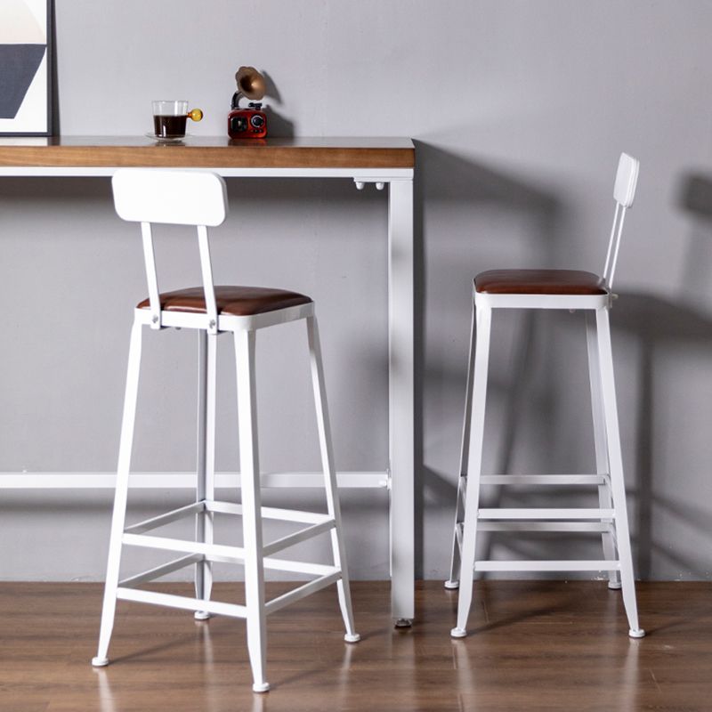 1/3 Pieces Modern Style Rectangle Solid Wood Pub Table with High Stools